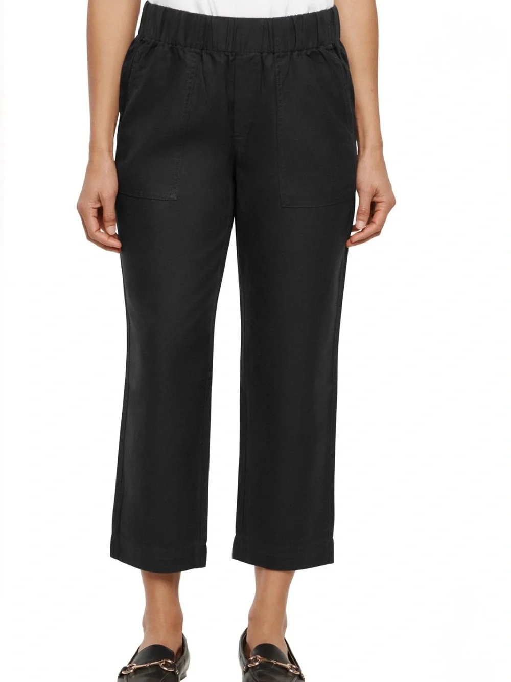 Banana Republic Women's Tapered Crop Pull-On Pant